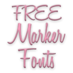 Logo of Marker Fonts android Application 